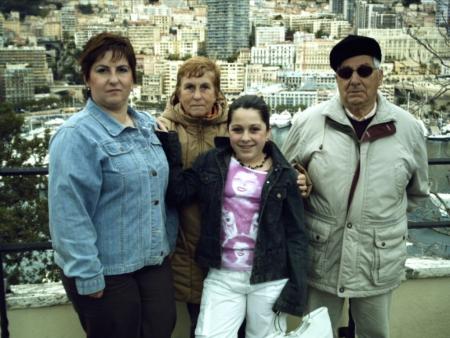 Tata Betty, Mémée, Nadia et Pépé